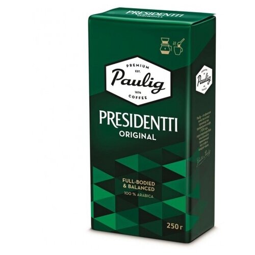 фото Кофе молотый Paulig Presidentti Original, 250 г