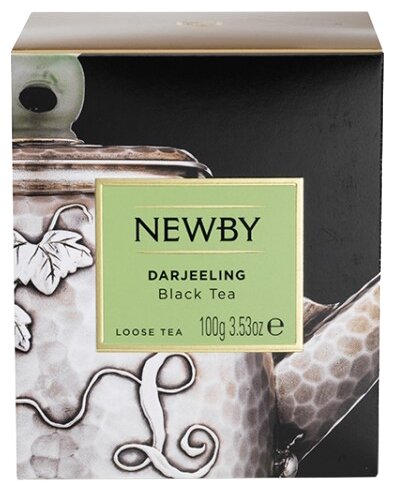 Чай черный Newby Darjeeling 100г - фото №1