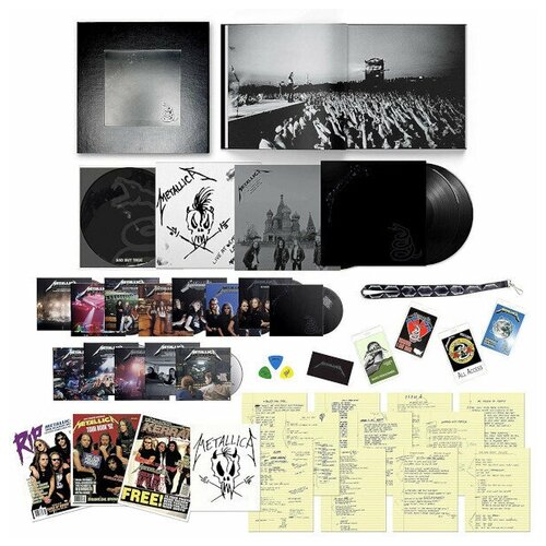 Виниловая пластинка Universal Music METALLICA - Metallica (30th Anniversary Super Deluxe Box Set Edition)(6LP+14CD+6DVD) виниловые пластинки blackened metallica metallica 6lp 14cd 6dvd box