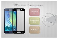Защитное стекло Ainy Full Screen Cover AF-S687A/B/L для Samsung Galaxy A3 (2017) черный
