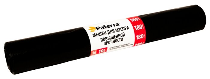 Мешки для мусора Paterra 106-061 180 л (10 шт.)