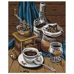Мосфа Картина по номерам ''Кофейный набор'' 40х50 см (7С-0221) - изображение