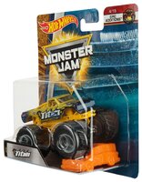 Монстр-трак Mattel Hot Wheels Monster Jam Titan (21572/FLW96) 1:64 6.5 см желтый