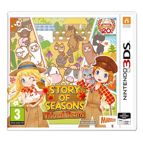 Игра для Nintendo 3DS Story of Seasons: Trio of Towns английский язык