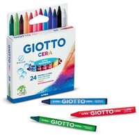 GIOTTO Восковые карандаши Cera 24 цвета (281200)