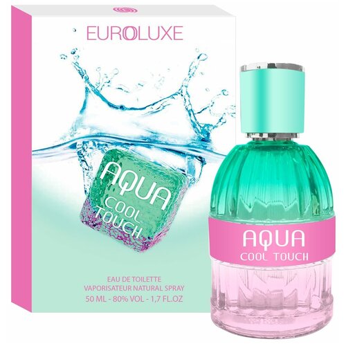 Euroluxe/Туалетная вода Aqua Cool touch жен. 50 мл /Парфюм женский euroluxe туалетная вода green garden 50 мл