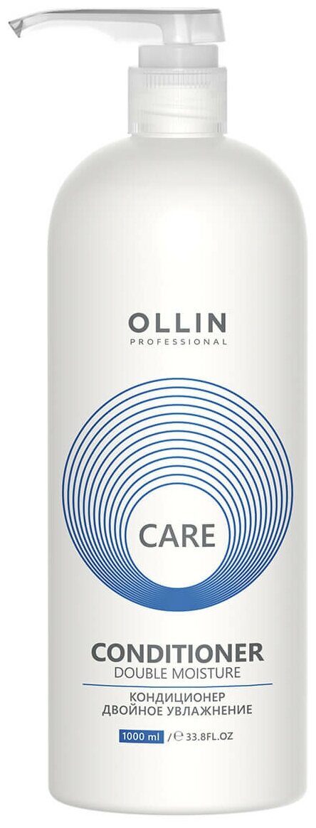 OLLIN Professional Care Кондиционер двойное увлажнение, 1000 мл, OLLIN