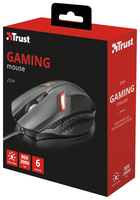 Мышь Trust Ziva Gaming Mouse Black-Grey USB