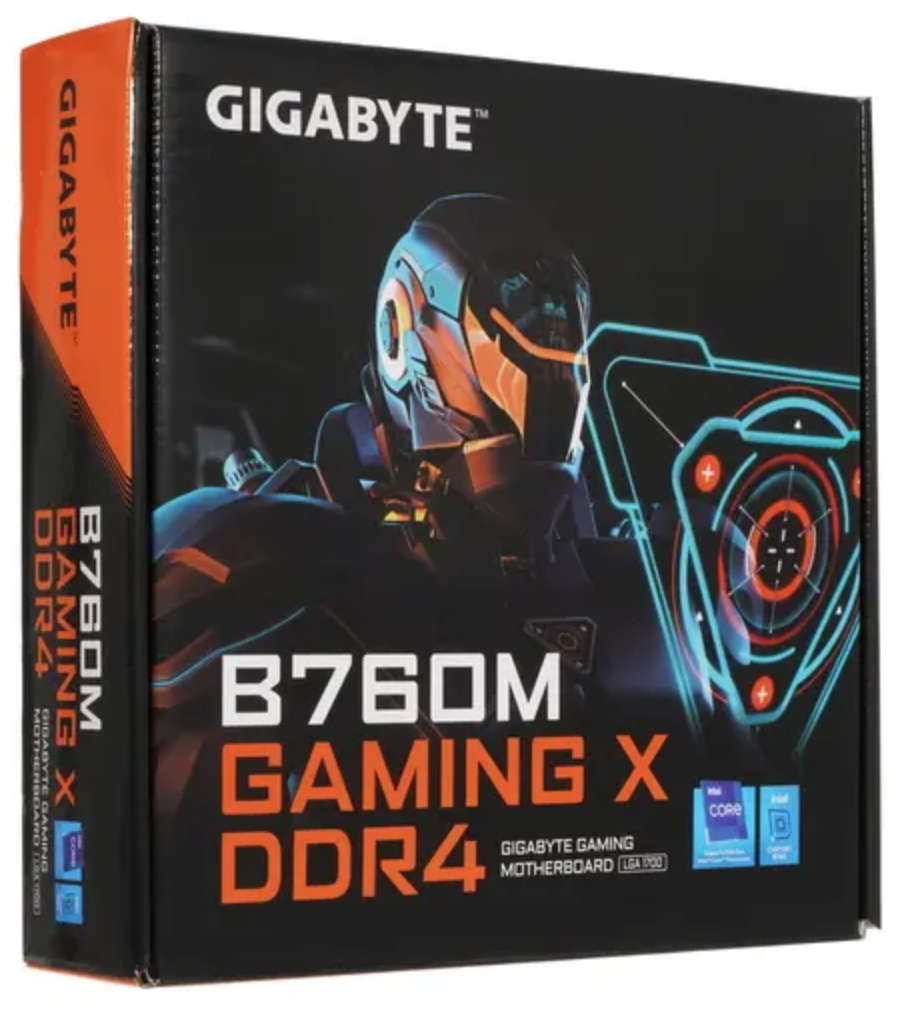 Материнская плата mATX GIGABYTE (LGA1700, B760, 4*DDR4 (5333), 4*SATA 6G RAID, 2*M.2, 2*PCIE, 2.5Glan, HDMI, DP, 4*USB 3.2, 4*USB - фото №7
