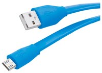 Кабель Partner USB - microUSB (ПР032976-80) 1 м голубой