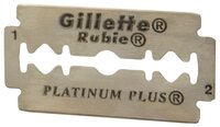 Лезвия Gillette для T-образного станка Rubie Platinum Plus 100 шт.