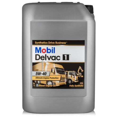 фото Моторное масло mobil delvac 1 5w-40 20 л