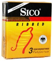 Презервативы Sico Ribbed 3 шт.