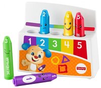 Интерактивная развивающая игрушка Fisher-Price Смейся и учись. Обучающие карандаши разноцветный