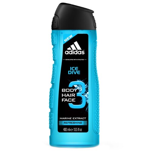 фото Гель для душа 3 в 1 adidas ice