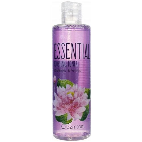 Berrisom Тонер Essential Boosting Lotus, 265 мл, 3 г