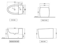 Биде Jaquar Vignette VGS-WHT-81151