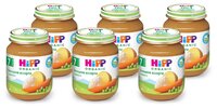 Пюре HiPP овощное ассорти (с 7 месяцев) 125 г, 6 шт.