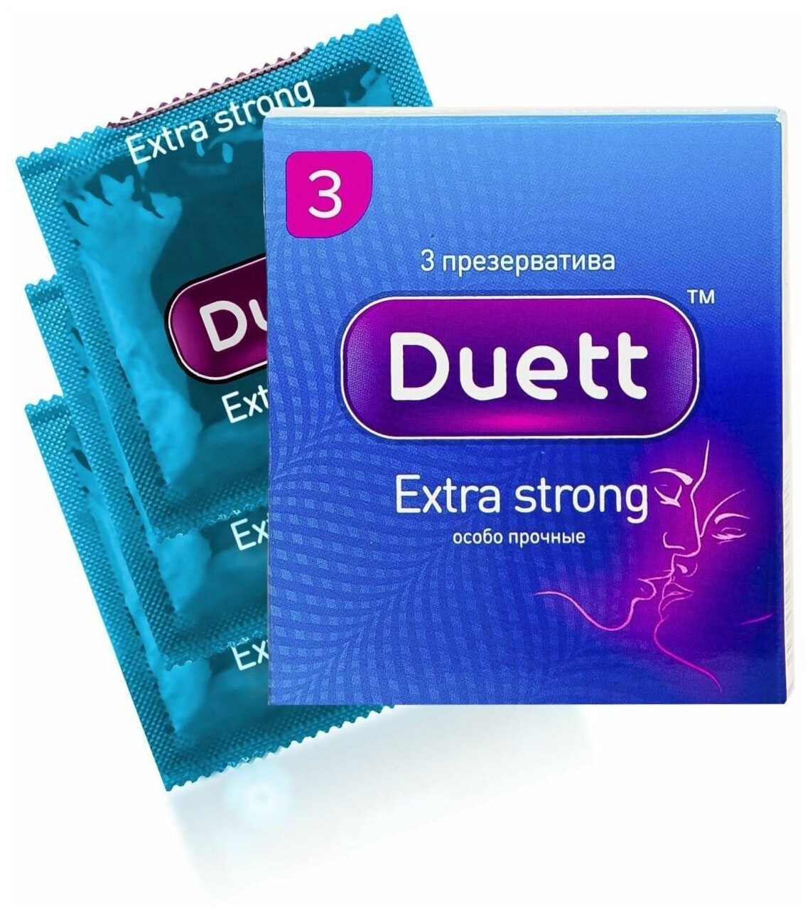 Duett Презервативы EXTRA STRONG N3 (сверхпрочный)