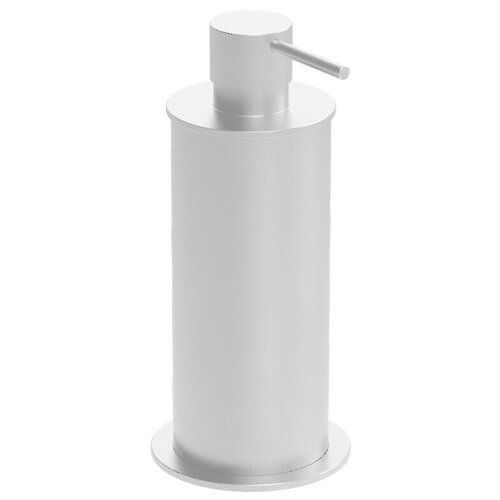 Дозатор жидкого мыла Colombo Plus настольный, металл, белый матовый W4980.BM