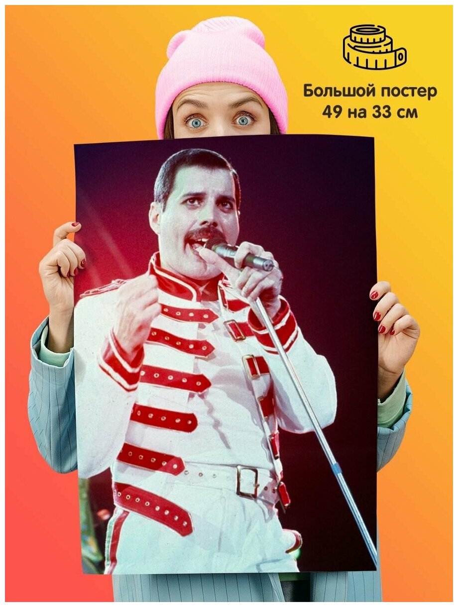 Постер Freddie Mercury Фредди Меркьюри