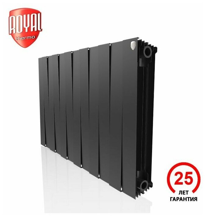 ROYAL THERMO Радиатор Royal Thermo PianoForte 500 Noir Sable - 12 секц.