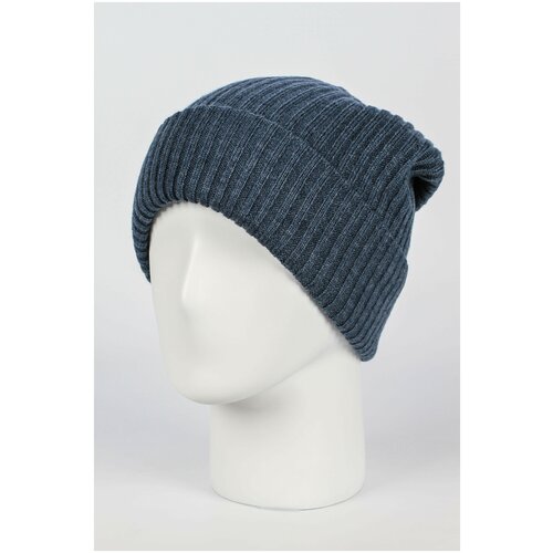 фото Шапка с защипом ferz турин цвет серый темный