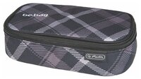 Herlitz Пенал Be.Bag Beat Box Black Checked (11410651) серый/черный