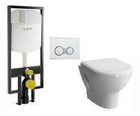 Унитаз с инсталляцией VitrA Form 300 9812B003-7206