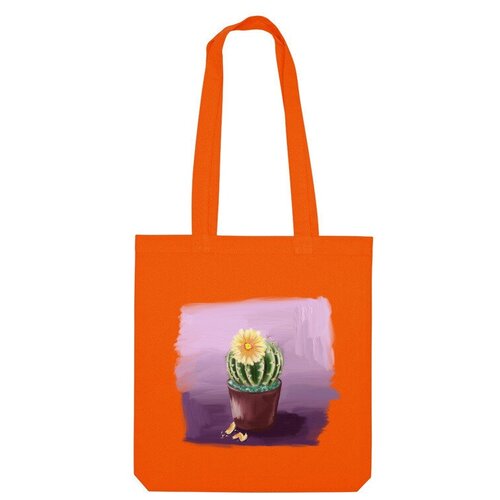 фото Сумка шоппер us basic, оранжевый