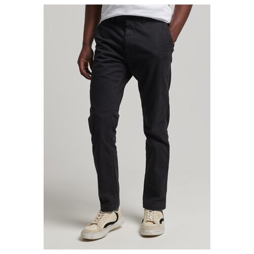 Брюки, SuperDry, артикул: M7010689A, Цвет 12A Jet Black, Размер 31/32