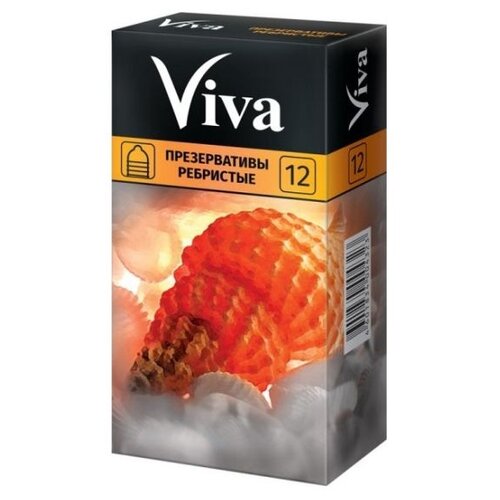 фото Презервативы Viva Ребристые 12 шт.