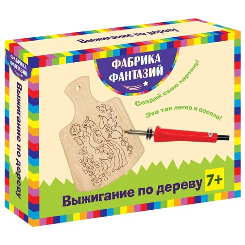 фото Фабрика фантазий набор для выжигания гжель