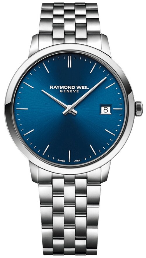 Наручные часы RAYMOND WEIL 5585-ST-50001, синий, серебряный