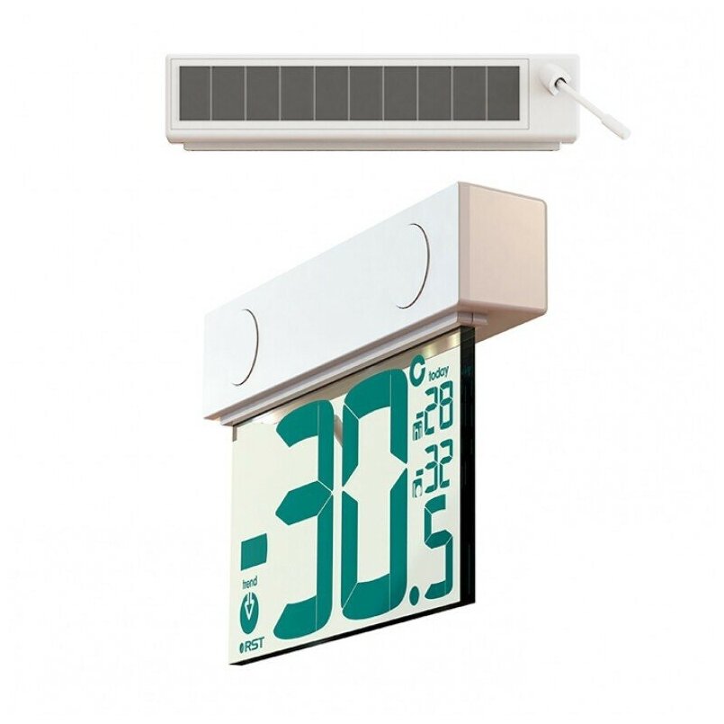 Оконный термометр на солнечной батарее RST solar link 377 (RST01377) - фотография № 8
