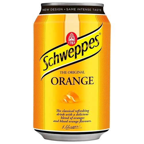 фото Газированный напиток Schweppes Orange, 0.33 л