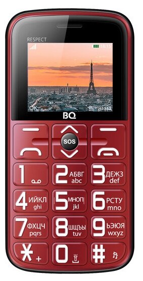 BQ Телефон BQ BQM-1851 Respect Red