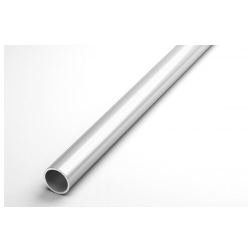 Труба алюминиевая круглая 8х1мм, длина 2м, ТКр 01.2000.501л Серебро анодированное, 2 шт