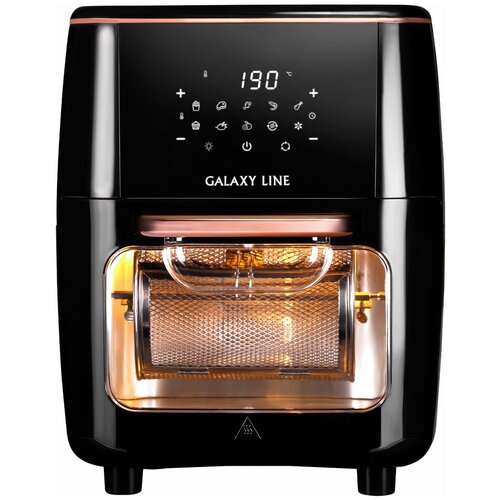 Аэрогриль Galaxy Line GL 2523 2000Вт черный 1431800₽
