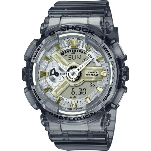 Наручные часы CASIO G-Shock GMA-S110GS-8A, серый, серебряный наручные часы casio g shock gma s2100ba 2a1er синий черный