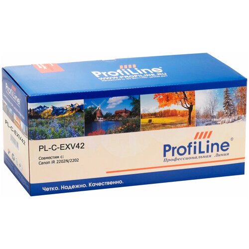 Картридж ProfiLine PL-C-EXV42, 9000 стр, черный картридж profiline pl 113r00712 9000 стр черный