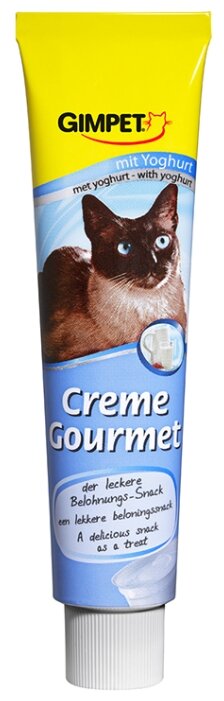 Витамины GimPet Creme Gourmet со вкусом йогурта,