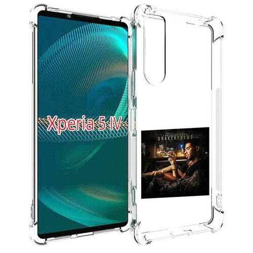 Чехол MyPads Drake - You Only Live Once 2 для Sony Xperia 5 IV (5-4) задняя-панель-накладка-бампер чехол mypads drake you only live once 2 для tecno pop 5 lte pop 5 pro задняя панель накладка бампер