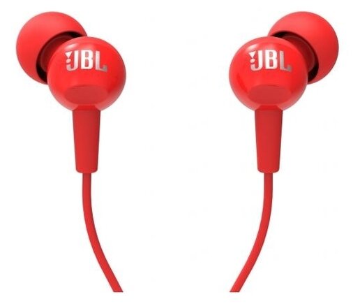 Наушники внутриканальные JBL C150 SIU Red (JBLC150SIURED)