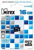 Карта памяти Mirex microSDHC Class 4 16GB