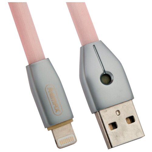 фото Кабель Remax Knight USB - Apple Lightning (RC-043i) 1 м серебряный