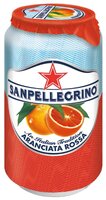 Газированный напиток Sanpellegrino Aranciata Rossa Красный апельсин, 0.33 л