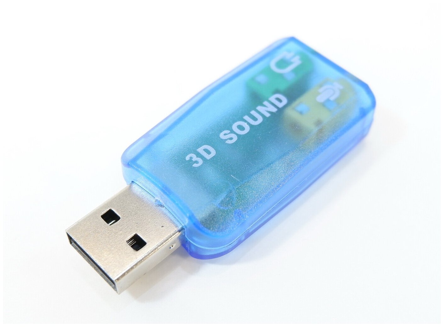 Внешняя звуковая карта USB для ПК и ноутбука