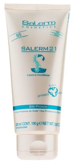 Salerm Cosmetics кондиционер Salerm 21 Silk Protein для сухих и поврежденных волос, 200 мл