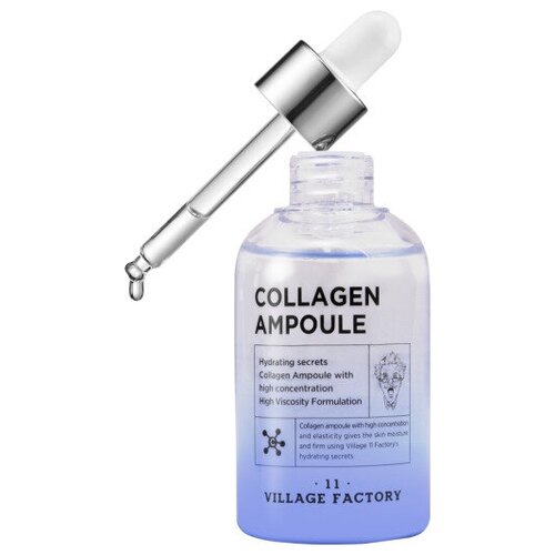 VILLAGE 11 FACTORY Сыворотка концентрированная с коллагеном, 50 мл VILLAGE 11 FACTORY Collagen Ampoule